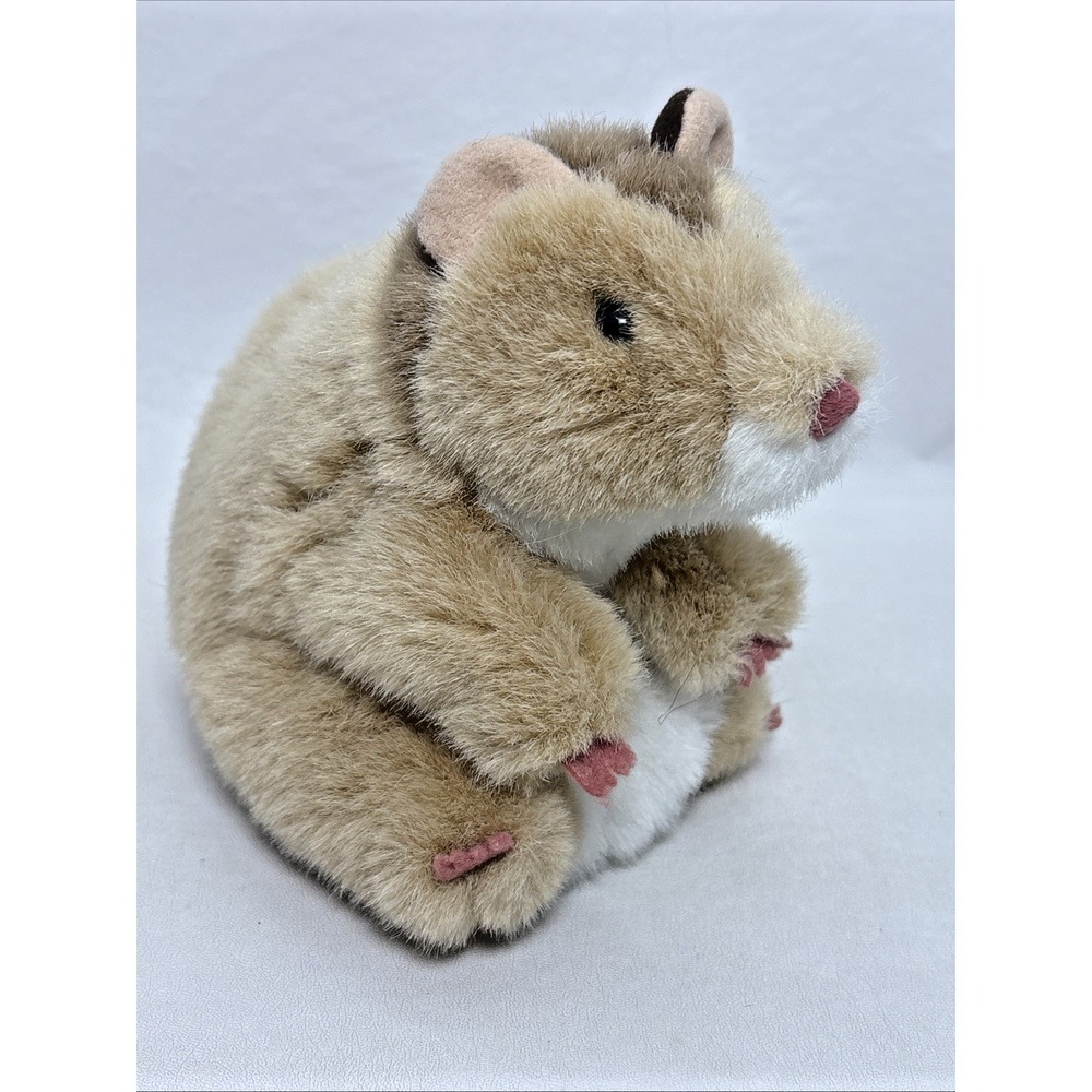 Folkmanis Hamster Hand Puppet Plush 6" Soft Toy‎ Stuffed Animal Teacher Library
